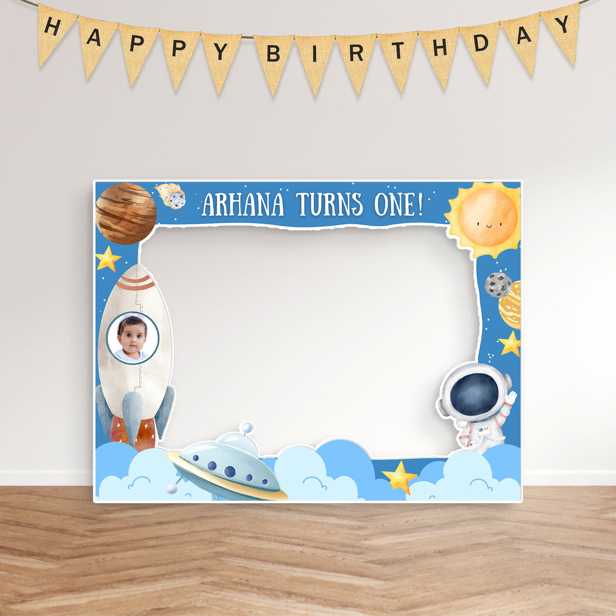 Photo Booth Space Theme Astronaut Theme Ezyprints Studio