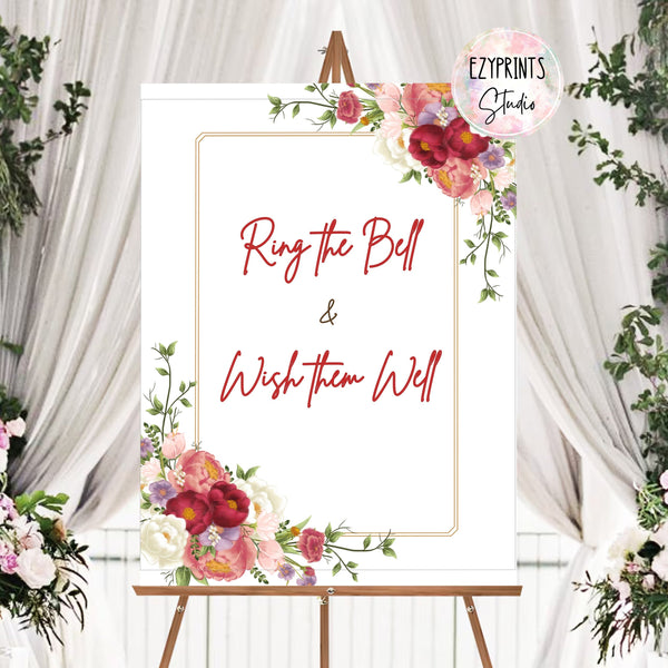 Indian Wedding Welcome Sign