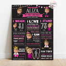 boss baby girl chalkboard