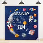 First Trip Around The Sun Birthday Backdrop | First Birthday