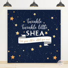 Twinkle Twinkle Little Star Birthday Backdrop