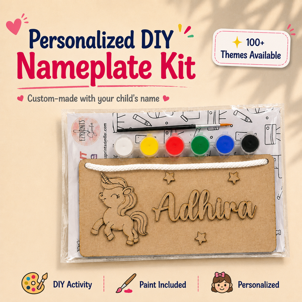 Hanging Nameplate DIY kit | Custom Theme
