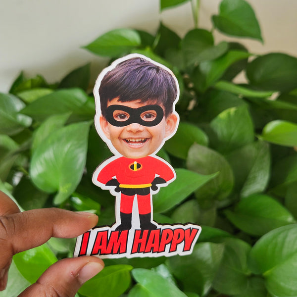 Superhero Miniatures Fridge Magnets | Set of 6 pcs