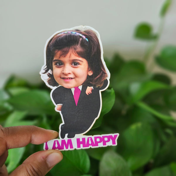 Boss Baby Girls Fridge Magnets | Set of 6 pcs