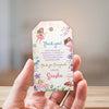 Thank you tags / Labels | Fairy Enchanted Garden Theme