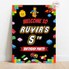 Lego Blocks Theme Welcome Board