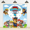 Paw Patrol Theme Birthday Banner