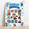 First Year Photo Collage Board | Paw Patrol Theme