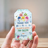 Baby Shark theme Thank you Tags