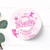 Thank you Stickers | Barbie Theme