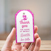 Thank you tags / Labels | Barbie theme