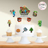 Cake Toppers | Minecraft Theme