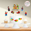 Cake Toppers | Lego Blocks Theme