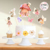 Cake Toppers | Fairy Enchanted Garden Theme