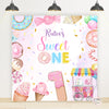 Candy land Theme Birthday Backdrop | Customised