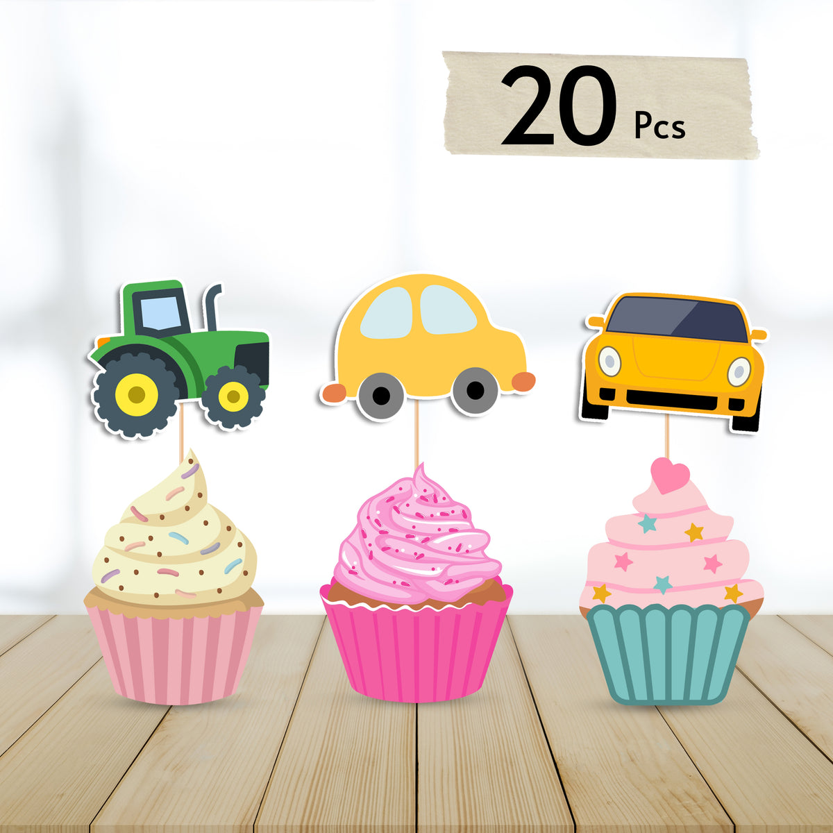 Cars Cutouts | Cars Transport Theme Cutouts – Ezyprints Studio