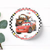 Thank you Stickers | Cars McQueen Theme