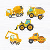 JCB Construction Theme Cutouts