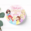 Thank you Stickers | Disney Princess Theme