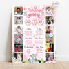 Birthday Chalkboard with Photos | Pink Elephant Theme
