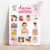 Photo Collage Board | Pink Elephant Theme