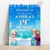 Frozen Elsa theme Welcome Board
