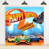 Hot Wheels Theme Birthday Backdrop