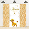 The Lion King Simba Theme Birthday Banner