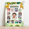 First Year Photo Collage Board | Lion King Theme