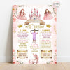 Princess Castle Theme Milestone Chalkboard