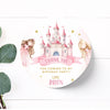 Thank you Stickers | Princess Castle Theme