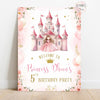 Princess Castle Birthday Party Welcome Board