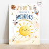 First trip around the sun | Welcome Board
