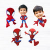 Spiderman Theme Cutouts | Spider Cutouts