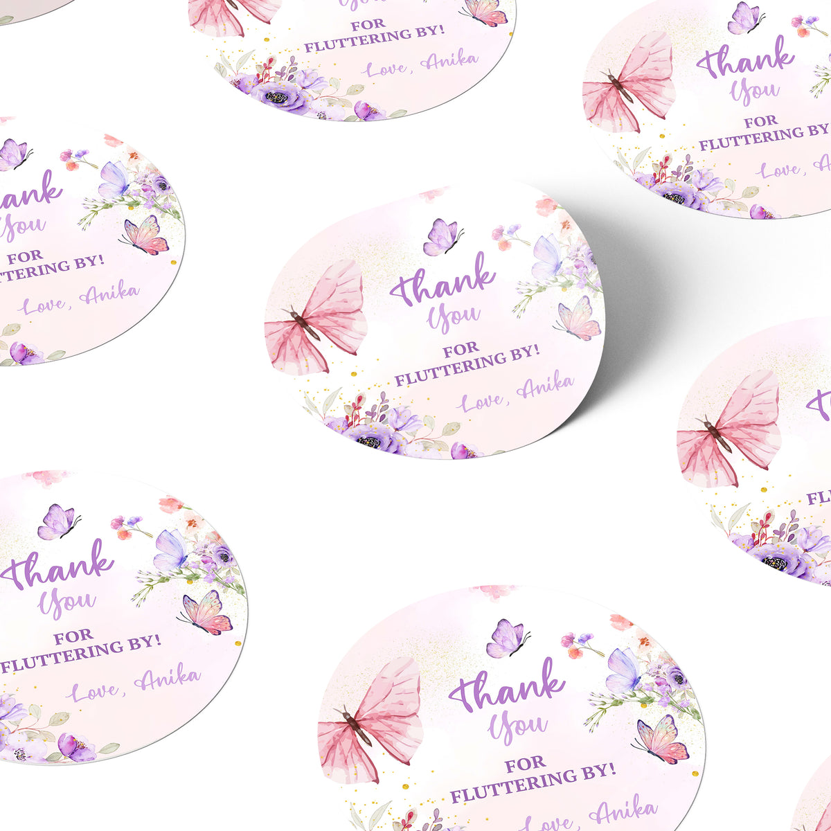 Thank You Sample Sticker Thank You Stickers – Ezyprints Studio