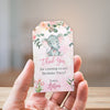 Thank you tags | Pink Elephant Theme
