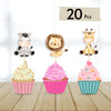 Cupcake Toppers | Jungle Safari Theme