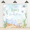 Under the Sea Theme Birthday Backdrop