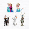 Frozen Elsa Theme Cutouts