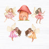 Fairy Enchanted Garden Theme Birthday Party Cutouts