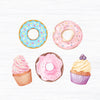 Candyland Donut Theme Birthday Party Cutouts
