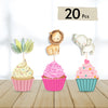 Cupcake Toppers | Wild Jungle Theme