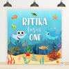 Baby Shark Birthday Backdrop | Personalised