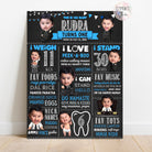 boss baby theme chalkboard poster