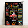 Cars Movie theme Milestone Birthday Poster