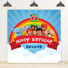 Cocomelon Theme Backdrop | Personalised