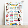 Milestone Chalkboard with Photos | Cocomelon theme