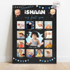 Personalised First Year Photo Collage Board | Boss Baby Theme