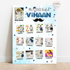 Personalised First Year Photo Collage Board | Mr. Onederful Theme