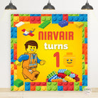 Lego Theme Birthday Backdrop